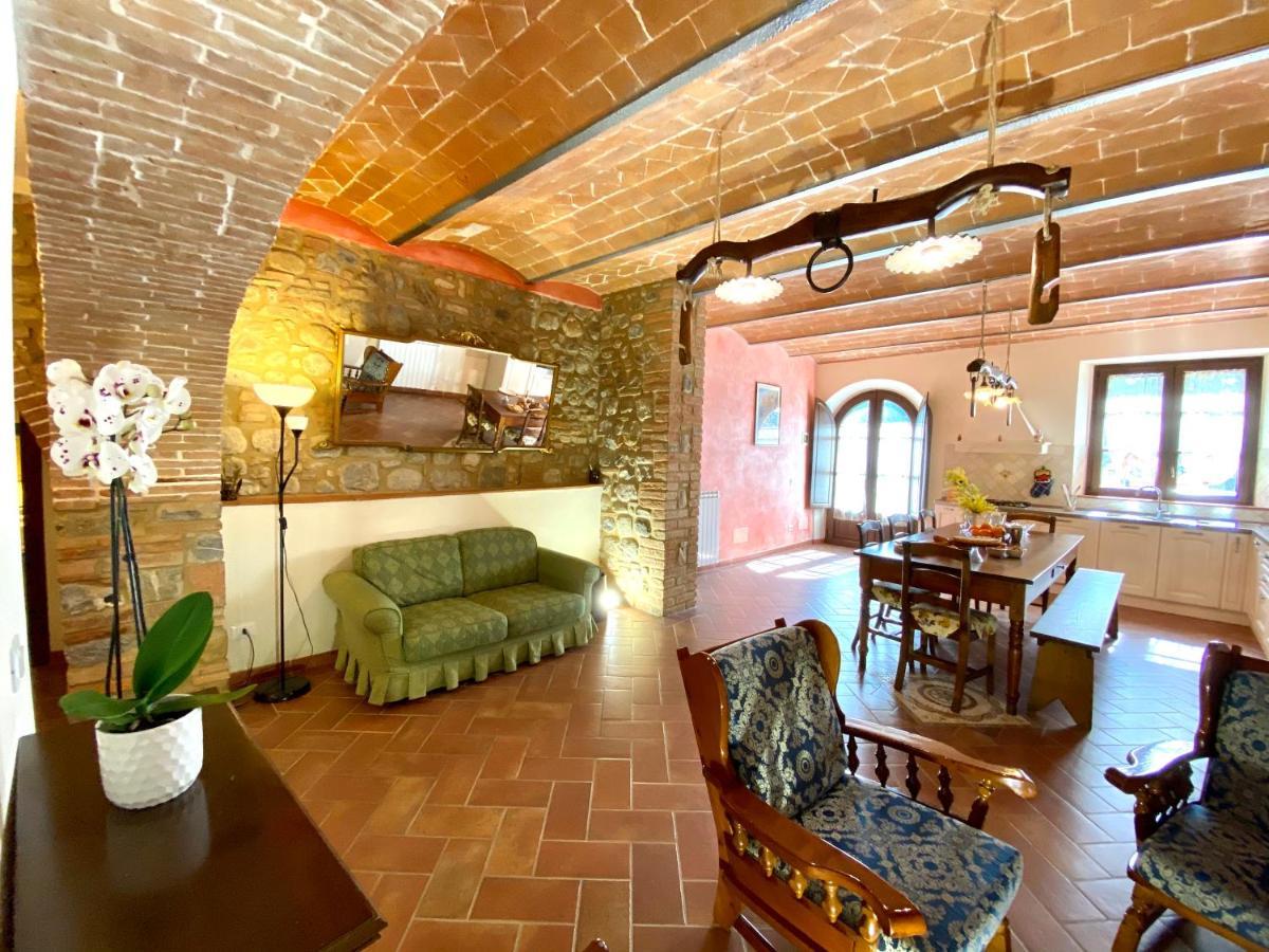 Agriturismo L'Antica Quercia Pomarance Buitenkant foto