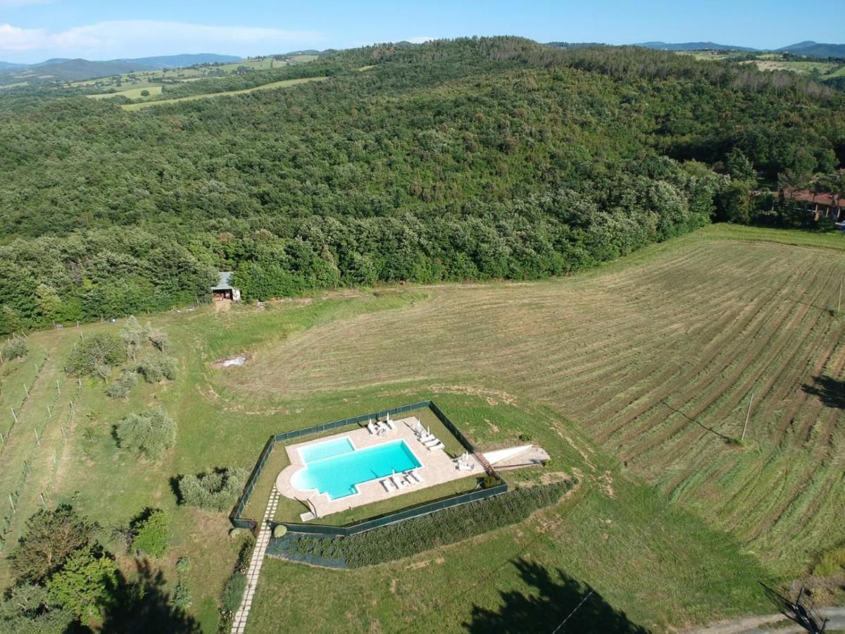 Agriturismo L'Antica Quercia Pomarance Buitenkant foto